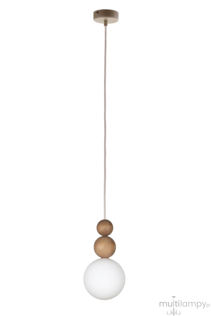 Rona 2 lampa wisząca 1xG9 beżowa/jasny brąz 41679