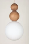 Rona 2 lampa wisząca 1xG9 beżowa/jasny brąz 41679