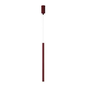 Sopel Prosty lampa wisząca 1xG9 bordowa 41827