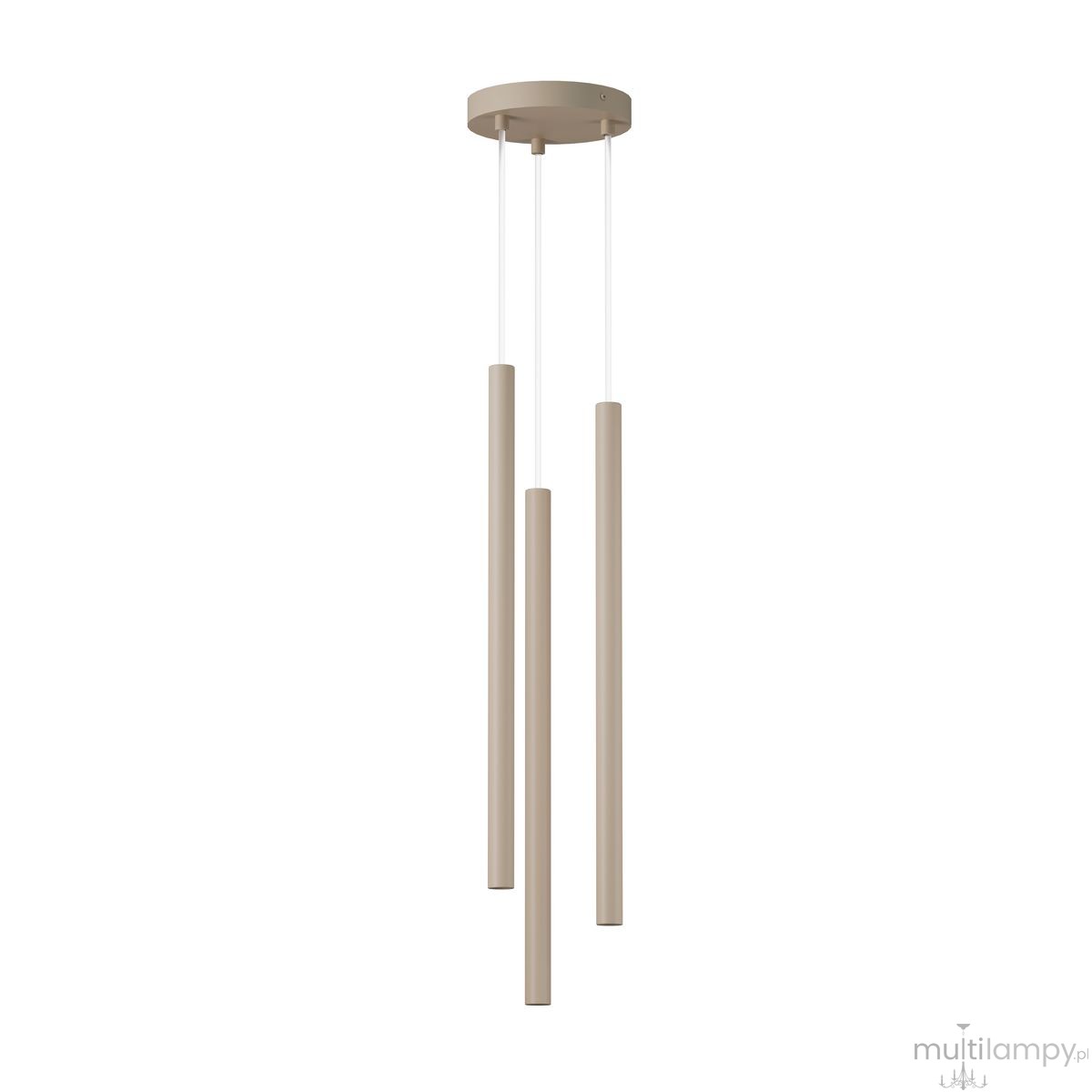 Sopel Koło lampa wisząca 3xG9 beżowa 41828