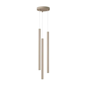 Sopel Koło lampa wisząca 3xG9 beżowa 41828