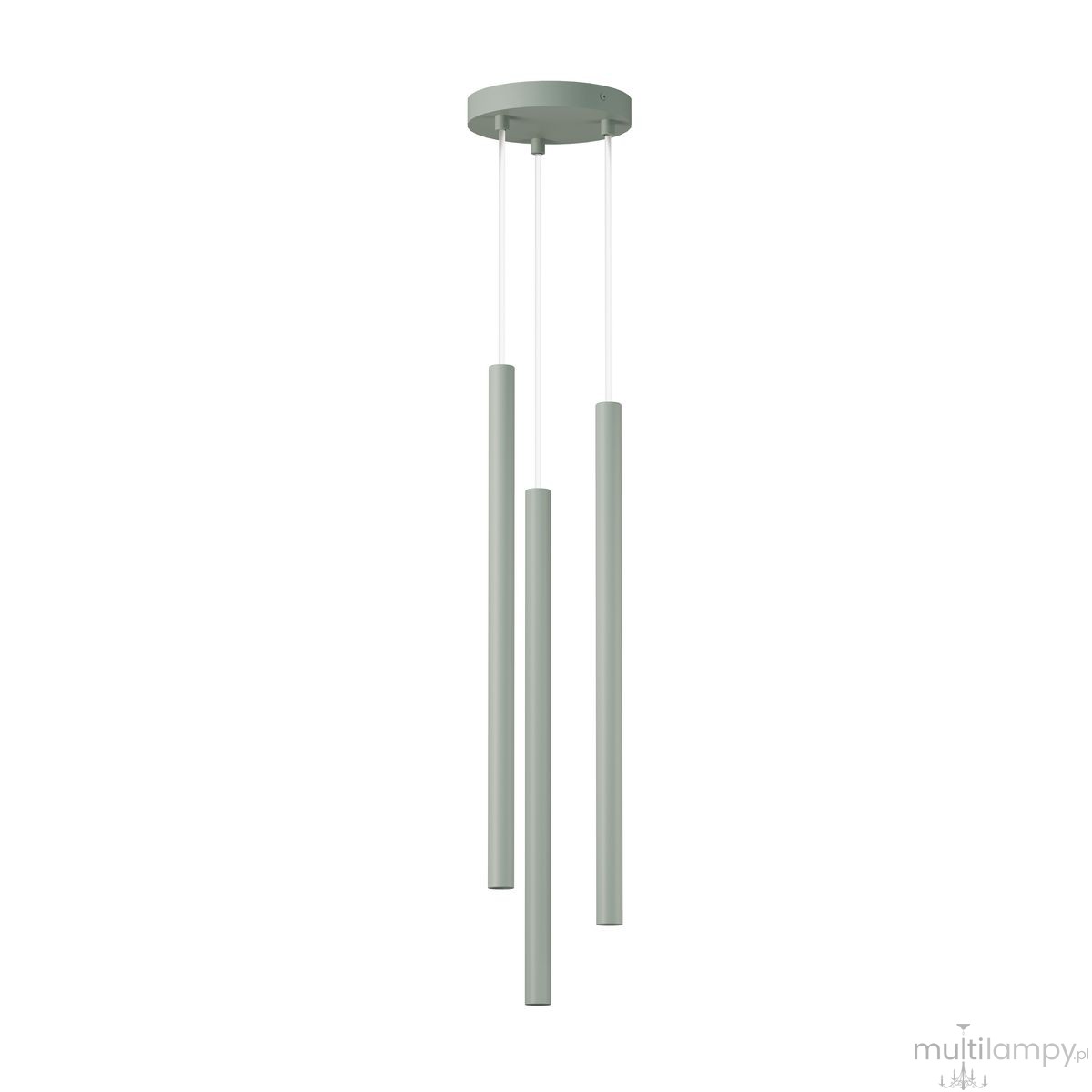 Sopel Koło lampa wisząca 3xG9 szałwia 41829