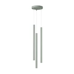 Sopel Koło lampa wisząca 3xG9 szałwia 41829