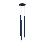 Sopel Koło lampa wisząca 3xG9 granatowa 41830