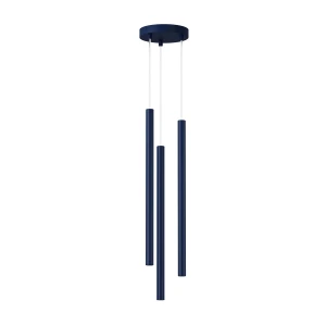 Sopel Koło lampa wisząca 3xG9 granatowa 41830