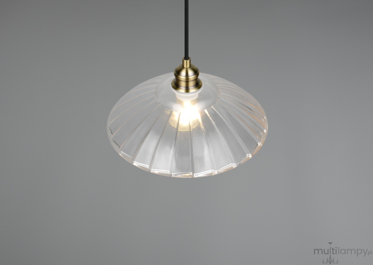 Eluna lampa wisząca E27 patyna R36521004