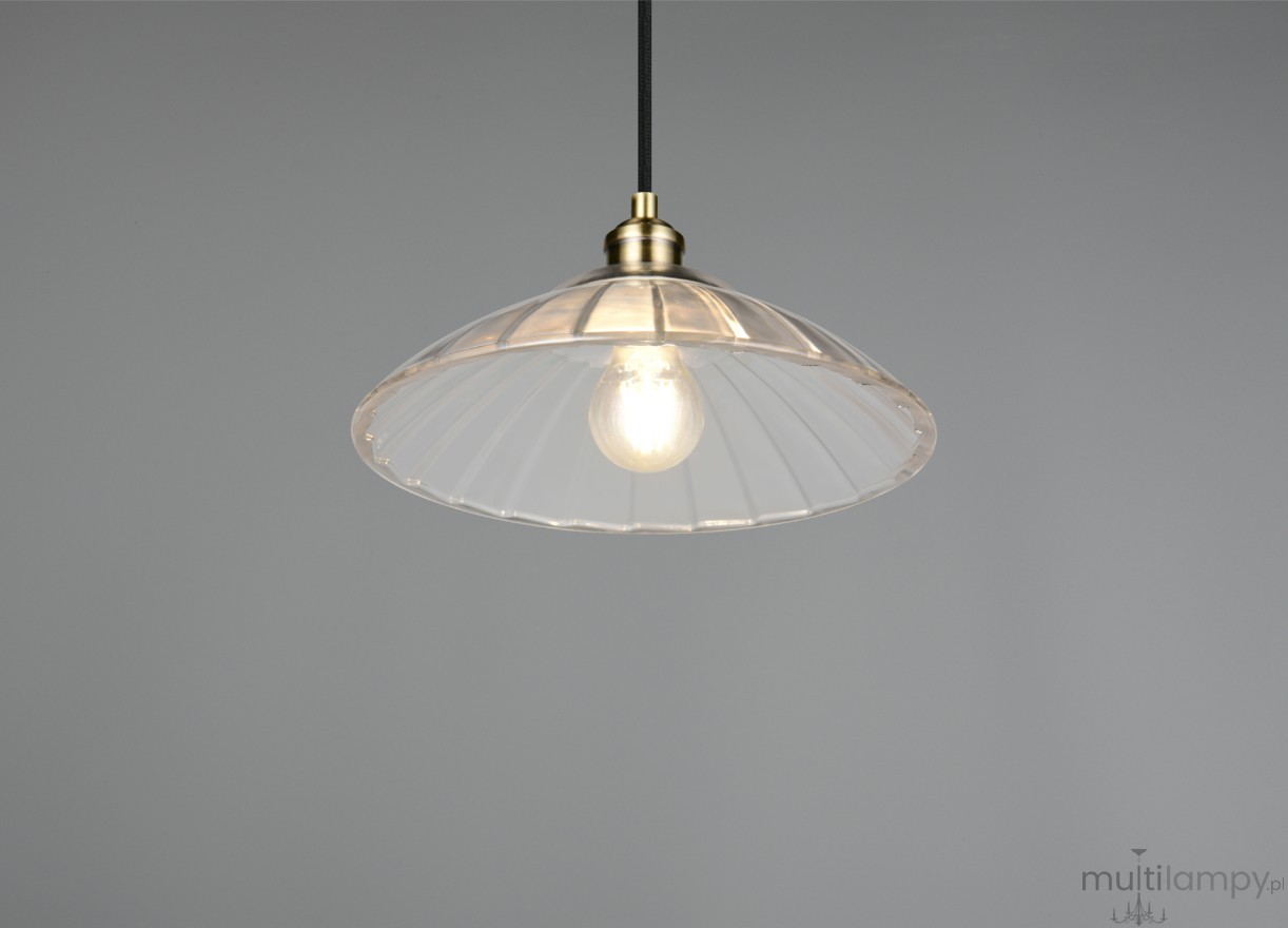 Eluna lampa wisząca E27 patyna R36521004