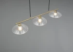 Eluna lampa wisząca 3xE27 patyna R36523004