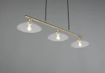 Eluna lampa wisząca 3xE27 patyna R36523004