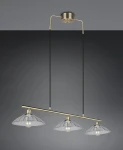 Eluna lampa wisząca 3xE27 patyna R36523004