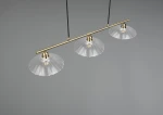 Eluna lampa wisząca 3xE27 patyna R36523004