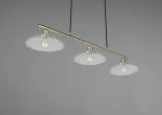 Eluna lampa wisząca 3xE27 patyna R36523004
