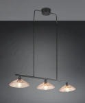 Eluna lampa wisząca 3xE27 czarna R36523032