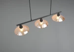 Eluna lampa wisząca 3xE27 czarna R36523032