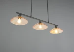 Eluna lampa wisząca 3xE27 czarna R36523032