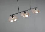 Eluna lampa wisząca 3xE27 czarna R36523032