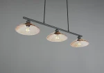 Eluna lampa wisząca 3xE27 czarna R36523032