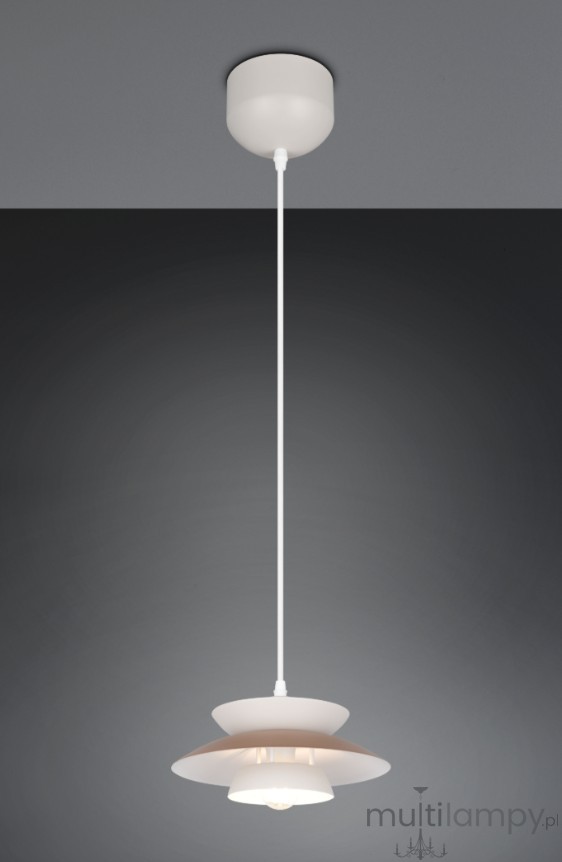 Amarila lampa wisząca E14 szara kawowy R36841065