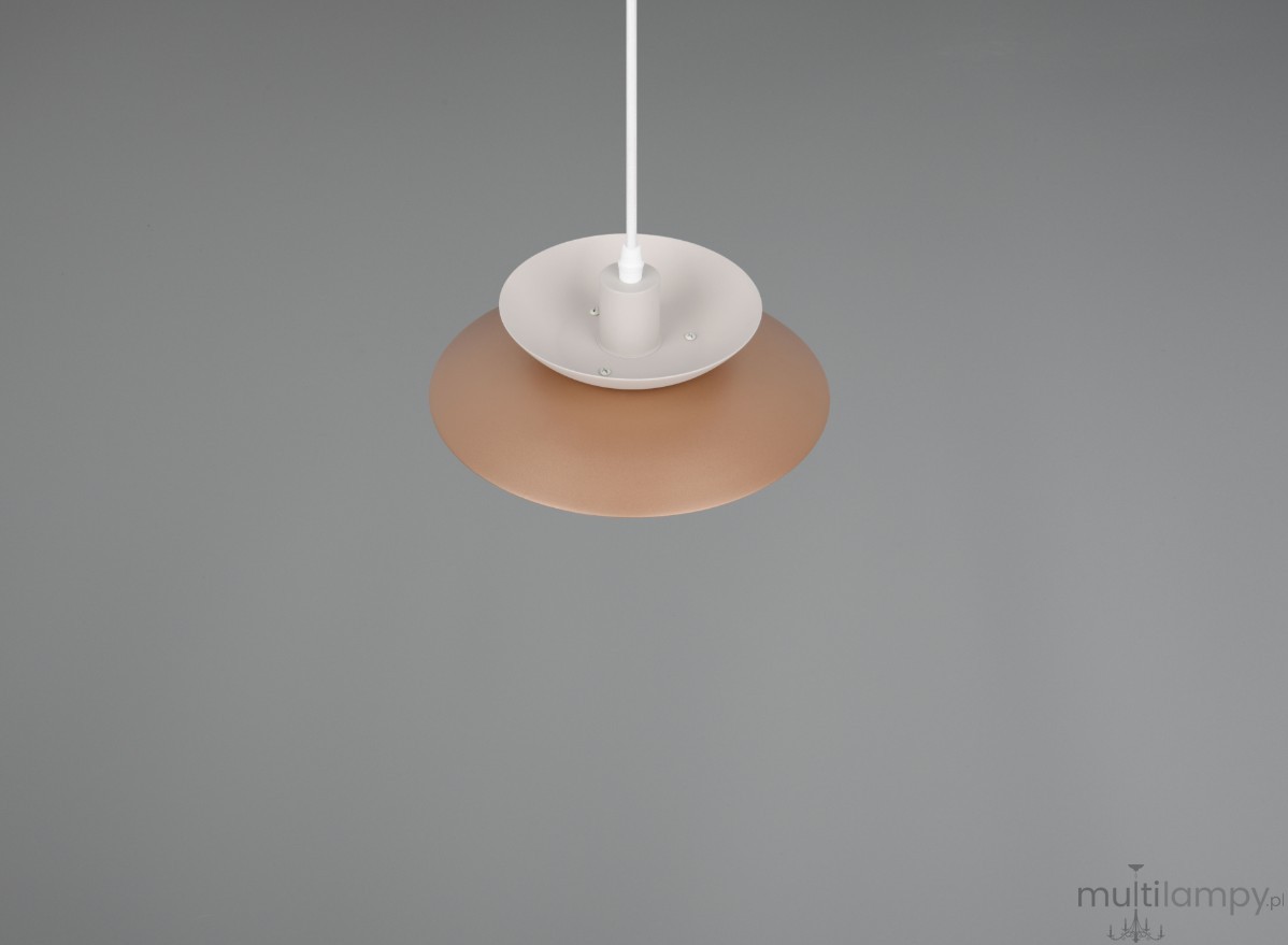 Amarila lampa wisząca E14 szara kawowy R36841065