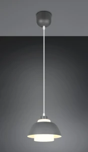 Tilos lampa wisząca E27 antracyt R36501042