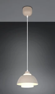 Tilos lampa wisząca E27 beżowa R36501043