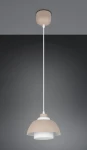 Tilos lampa wisząca E27 beżowa R36501043