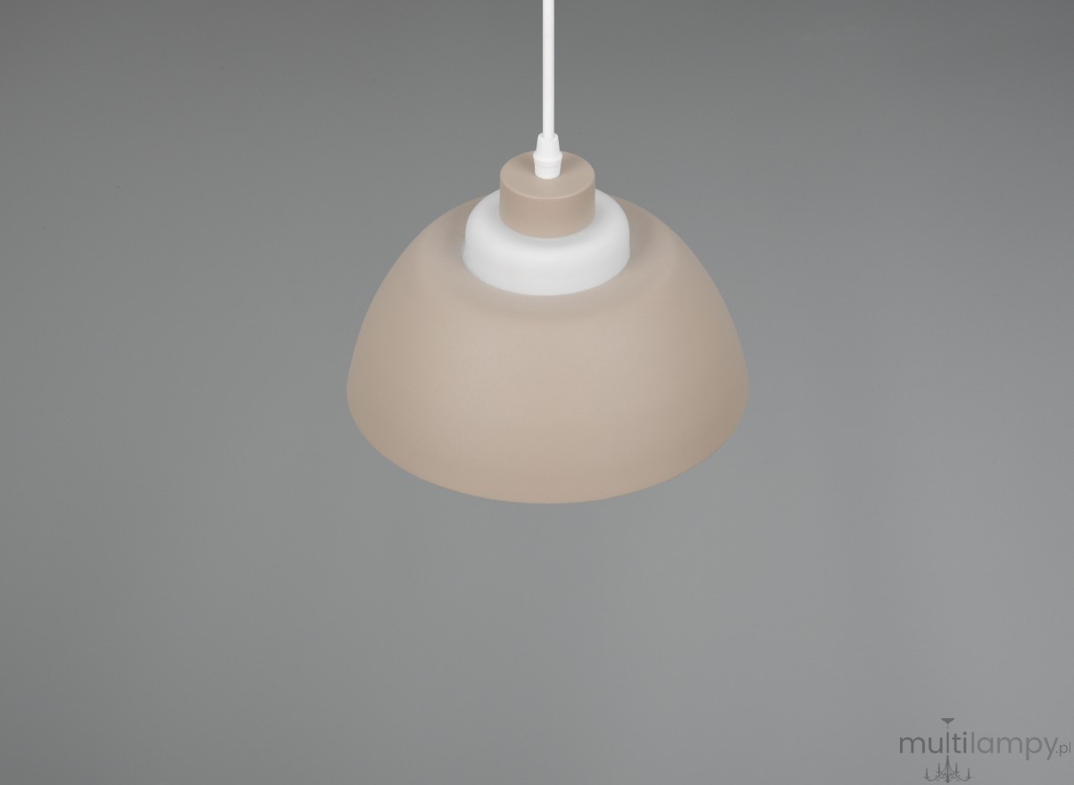 Tilos lampa wisząca E27 beżowa R36501043