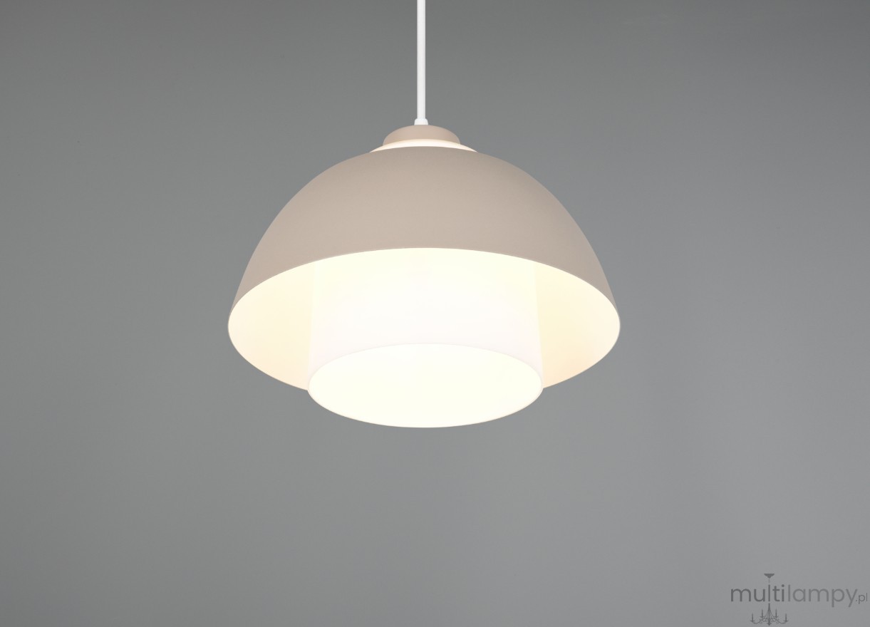 Tilos lampa wisząca E27 beżowa R36501943