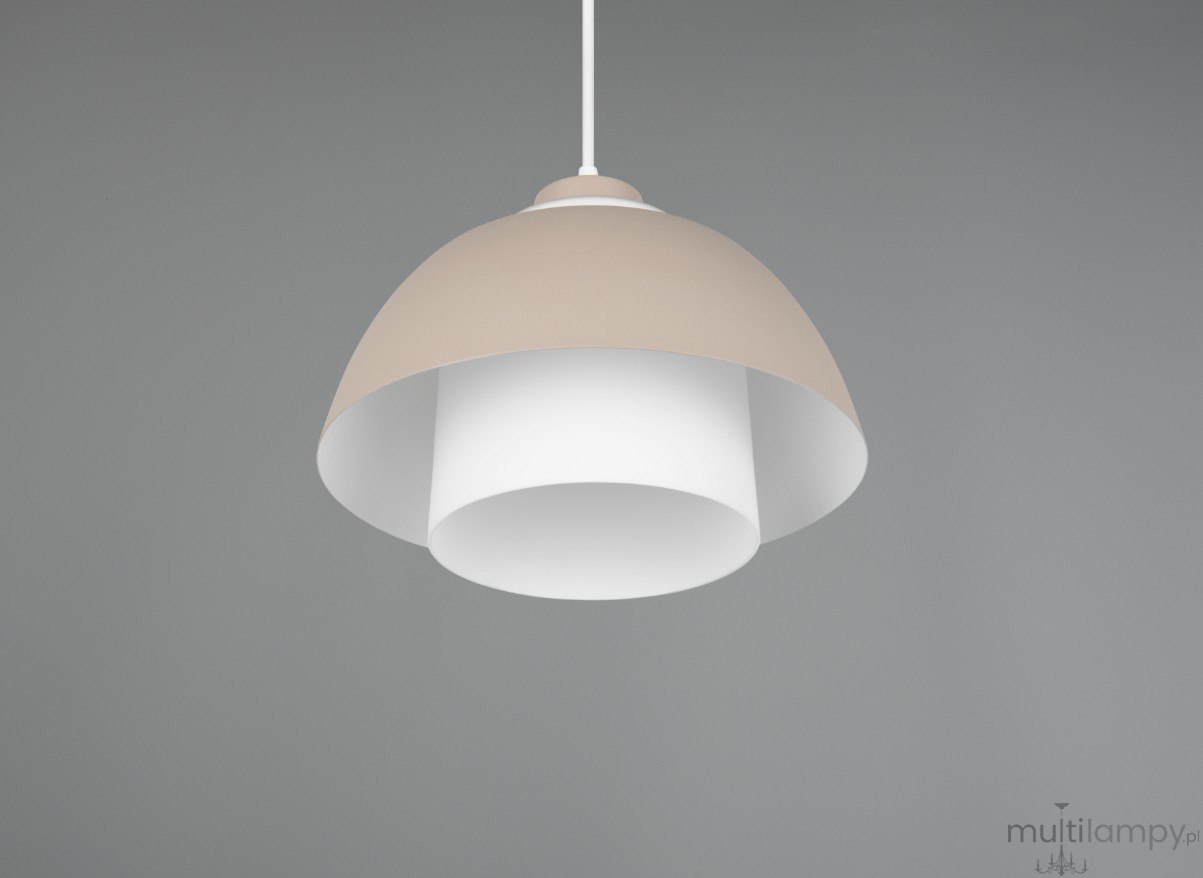 Tilos lampa wisząca E27 beżowa R36501943