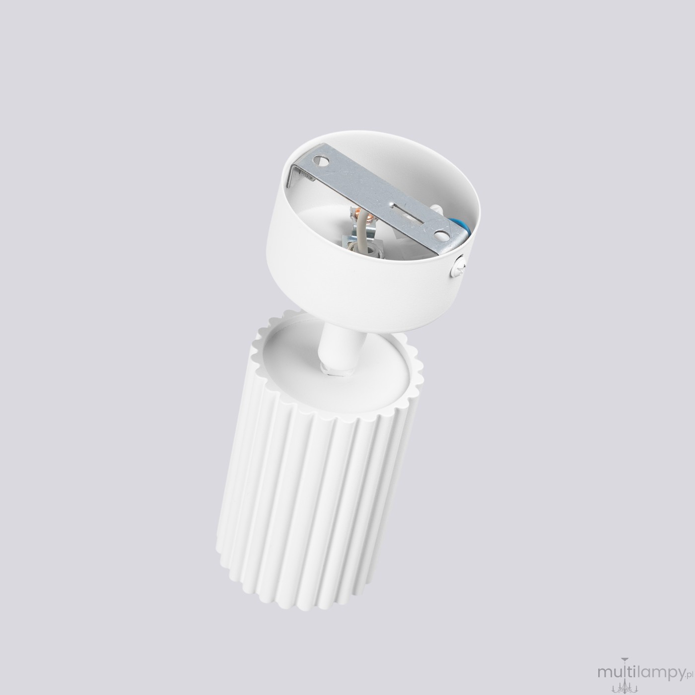 Karbon lampa sufitowa spot GU10 biała SL.1911