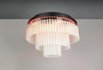 Vono lampa sufitowa z pilotem LED 17W CCT RGB czarna R63441032