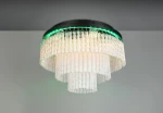 Vono lampa sufitowa z pilotem LED 17W CCT RGB czarna R63441032