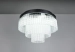 Vono lampa sufitowa z pilotem LED 17W CCT RGB czarna R63441032