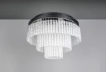 Vono lampa sufitowa z pilotem LED 17W CCT RGB czarna R63441032