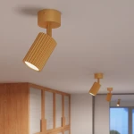 Karbon lampa sufitowa spot GU10 złota SL.1912