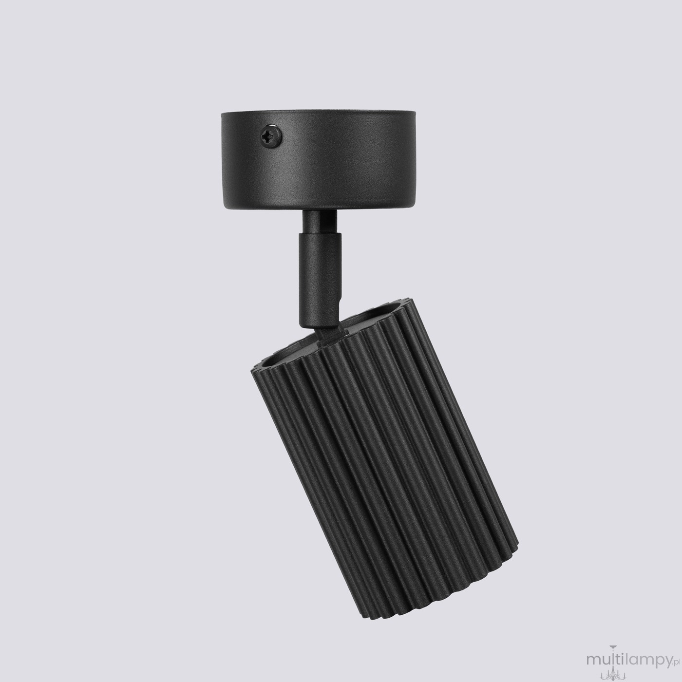 Karbon lampa sufitowa spot GU10 czarna SL.1913