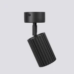 Karbon lampa sufitowa spot GU10 czarna SL.1913