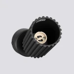 Karbon lampa sufitowa spot GU10 czarna SL.1913