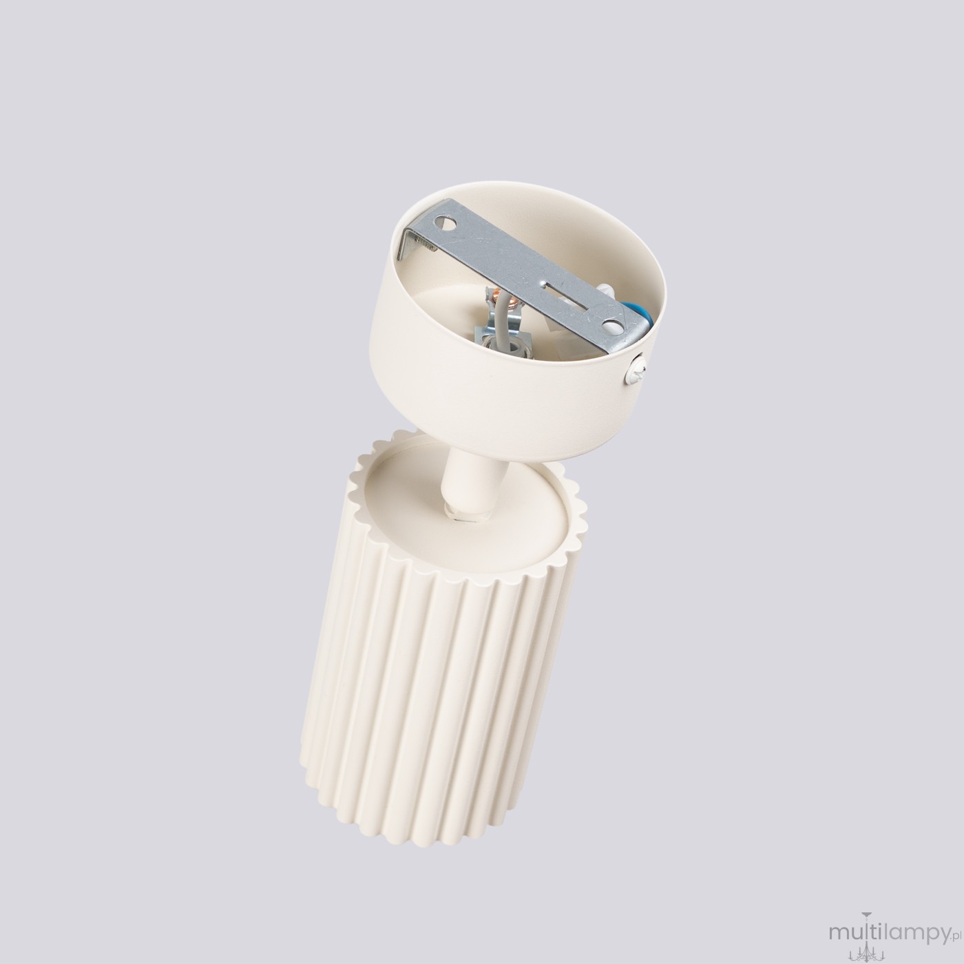Karbon lampa sufitowa spot GU10 beżowa SL.1914