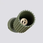 Karbon lampa sufitowa spot GU10 zielona oliwkowa SL.1915
