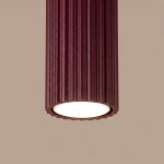 Karbon 10 lampa sufitowa GU10 burgund SL.1917