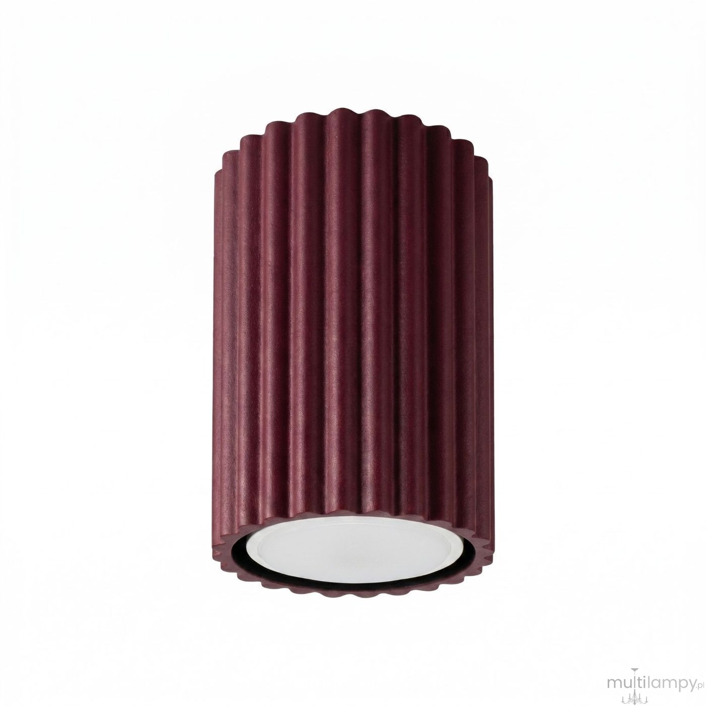 Karbon 10 lampa sufitowa GU10 burgund SL.1917