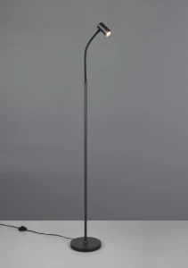 Taryn lampa podłogowa GU10 czarna R46851032