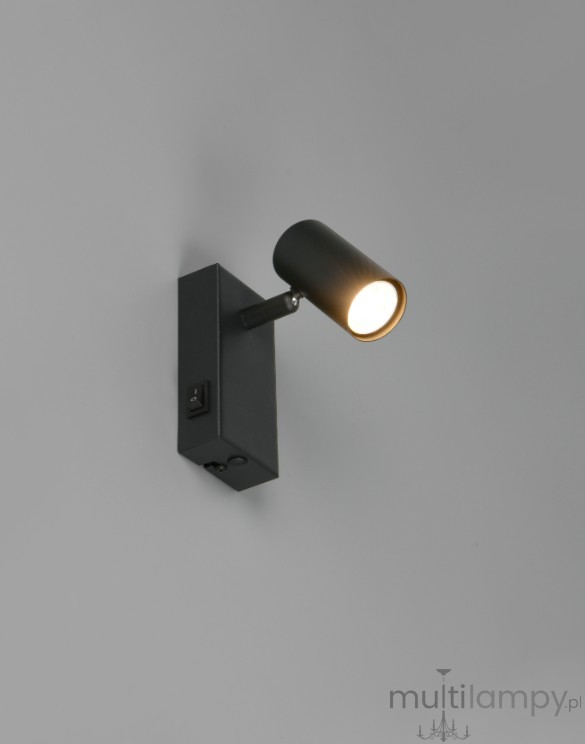 Taryn kinkiet spot GU10 czarny R86851732