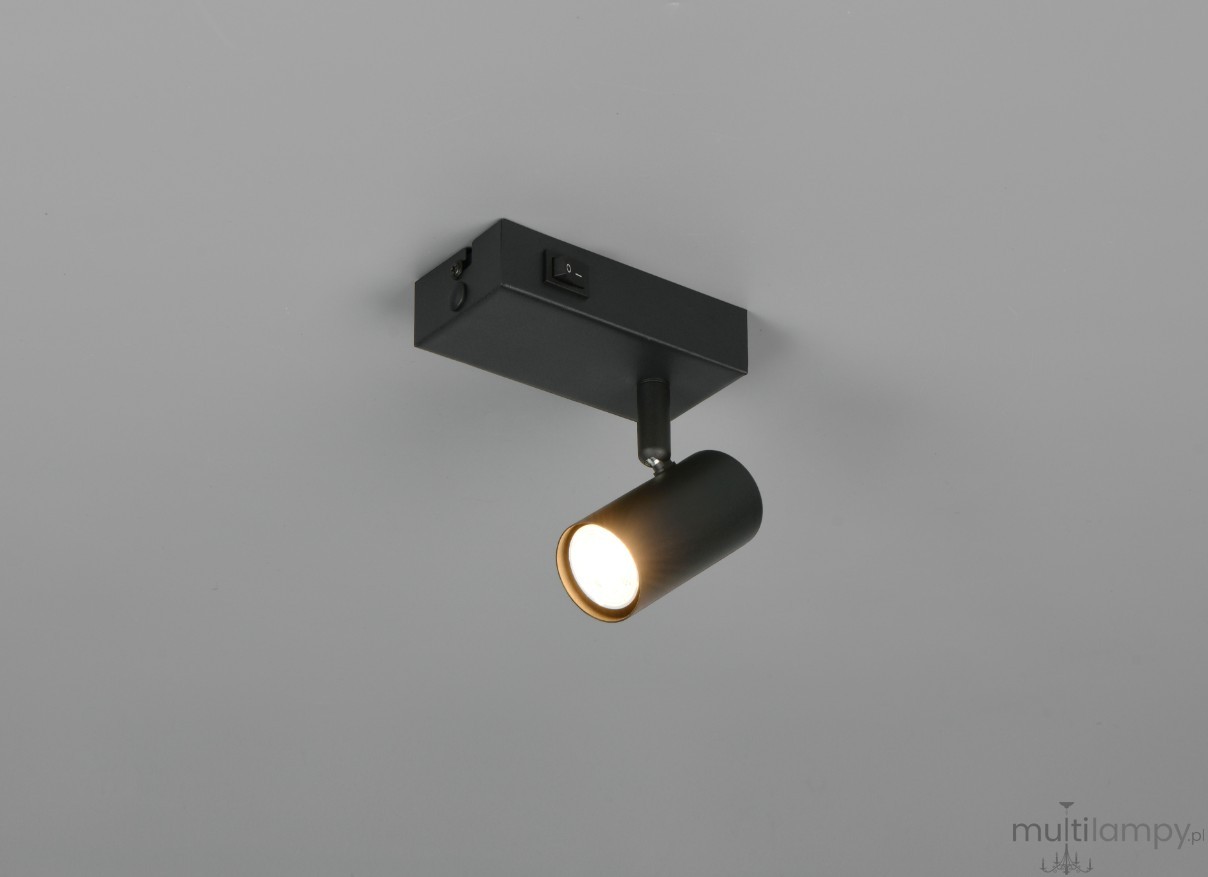 Taryn kinkiet spot GU10 czarny R86851732