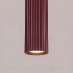Karbon 1 lampa wisząca GU10 burgund SL.1918