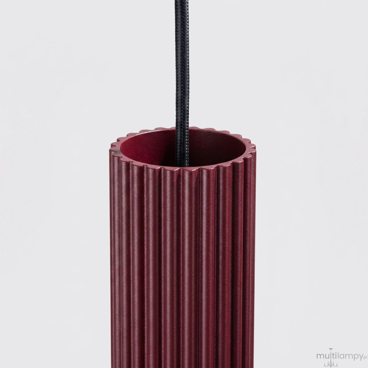 Karbon 1 lampa wisząca GU10 burgund SL.1918