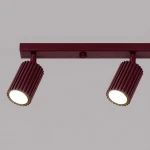 Karbon L lampa sufitowa spot 4xGU10 burgund SL.1924