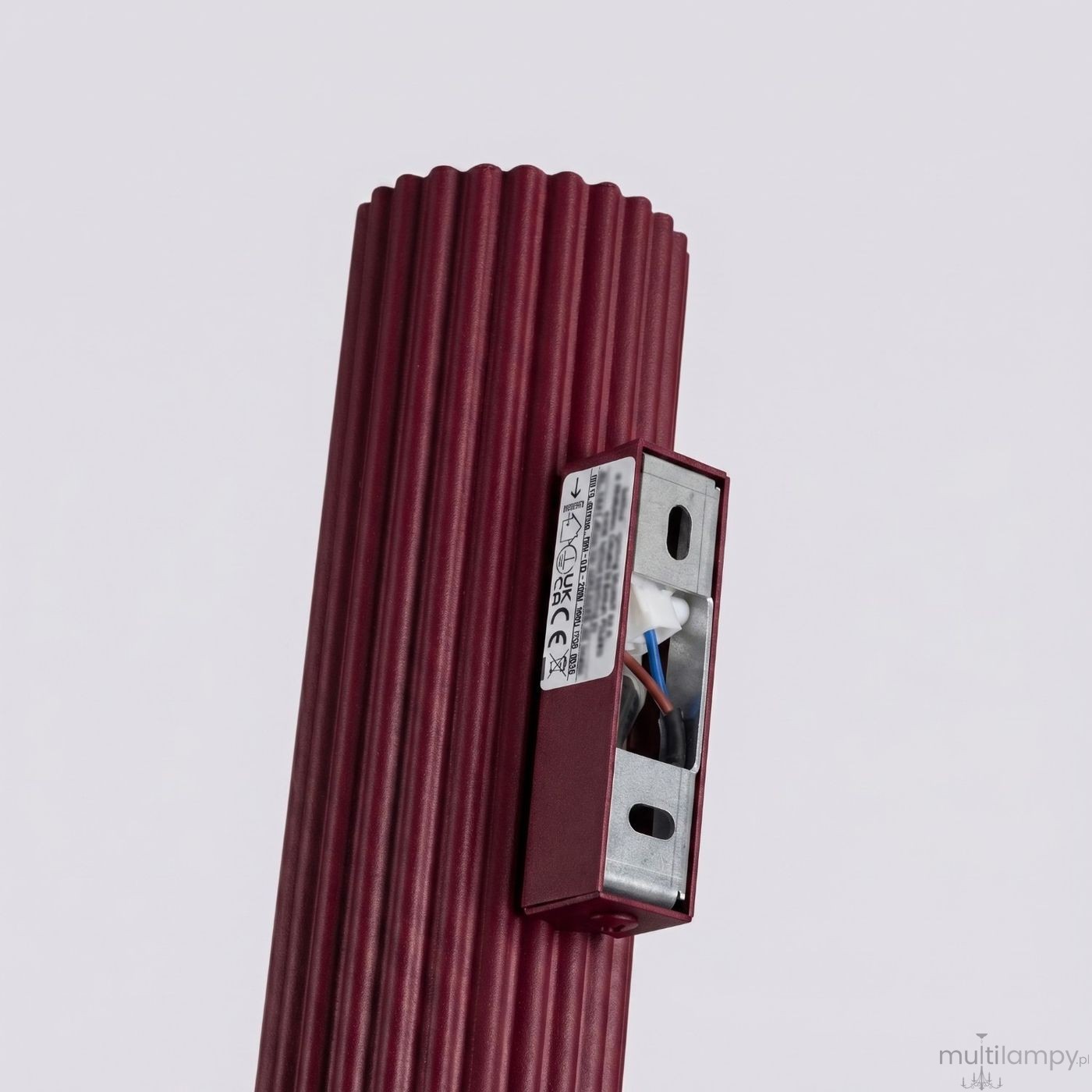 Karbon 20 kinkiet 2xGU10 burgund SL.1926