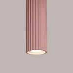 Karbon 1 lampa wisząca GU10 różowa SL.1931